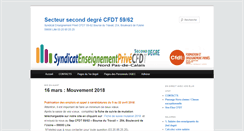 Desktop Screenshot of ccm.sepnord-cfdt.fr