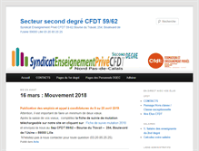 Tablet Screenshot of ccm.sepnord-cfdt.fr